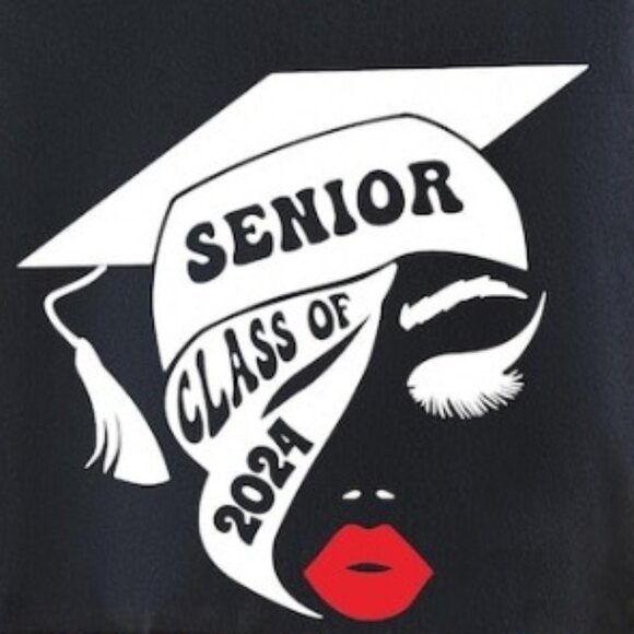 Senior 2024 Shirt, Class Of 2024 Shirt, Senior Shirt, Graduation 2024 Shirt - Picture 3 of 3